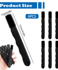 Six Piece Garden Tool Sharpener Set With Carbide Knife Sharpener And All Purpose Sharpening Stone For Garden Tools Knives Machetes And Shears Save Time And Labor displayed with size dimensions and hand holding sharpening tools.