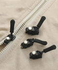 Zipper Repair Kit Set With Tough Durable Adjustable Metal Zipper Restorer Non Slip Replacement Head For Jackets Backpacks Pants