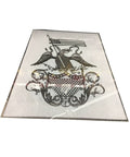 Antique Clock Glass Replacement With Eagle Design 9x12 Inch DIY view