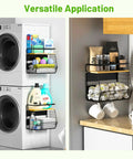 Magnetic Fridge Shelf With Wood Lid Durable Fruit Potato And Onion Storage Bins Pantry Organizer for Refrigerator Kitchen Counter