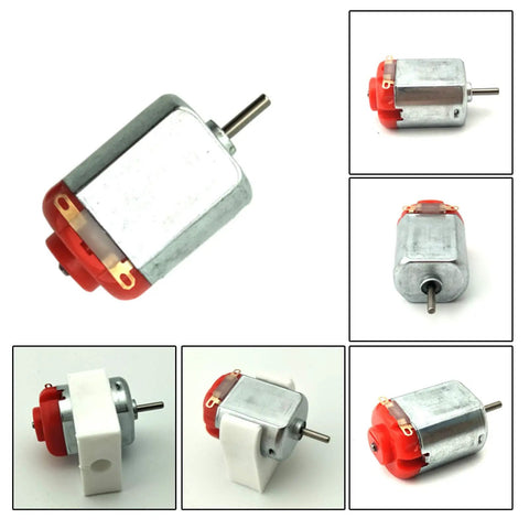 18 Piece DC Motors Kit For DIY Projects With Mini Electric Hobby Motors 3V To 12V Up To 25000 RPM Strong Magnets Shaft