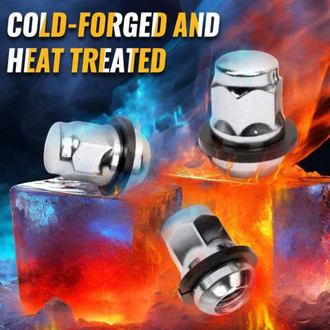 Set Of 20 12x1.5 Radius Ball Seat Lug Nuts With Washer Chrome Finish For Civic S2000 CRZ DX LX EX OE Style Replacement