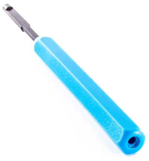 Handy Wire Wrapping Tool For 22 And 24 AWG Wire No Soldering Needed Quick Prototyping Helper Easy Wrap And Unwrap Durable in blue.