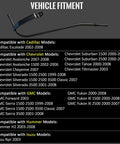Engine Oil Dipstick Tube 917303 Fits Escalade Tahoe Silverado 1500 2500 3500 Sierra Yukon Hummer H2 Isuzu NPR 2002 To 2008 Chart