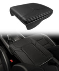 Dodge Ram Center Console Armrest Cover For 2019 To 2026 Ram 1500 2500 3500 Bucket Seat Only Vegan Leather 1 Inch Thick