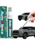 Lunar Rock Touch Up Paint Kit For Toyota Cars Exact Color Match 6X3 Car Paint Pen being used on Toyota SUV