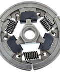 Built Tough Heavy Duty Chainsaw Clutch Assembly 1128 160 2004 Replacement For 044 046 MS440 MS460 Chainsaw Models High Strength Cast Steel With Wear Resistant Friction Shoes For Smooth Starts And Reliable Power Transfer, front view