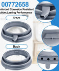 Beefed Up 00772658 Washer Door Boot Seal Replacement Kit For Front Load Gasket Compatible With 00680768 PS11732288 detail view