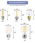 Diagram showing bulb requirements for Black Semi Flush Mount Ceiling Light With Fabric Shade In Quatrefoil Shape, No Fuss Farmhouse 13 Inch Ceiling Fixture For Kitchen Hallway Bedroom, Close To Ceiling Design, Matte Black Finish
