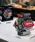 V8 Engine Building Set That Runs Build Your Own 8 Cylinder Engine With Battery And Motor 478 Pieces STEM Toy for Kids and Adults