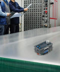 Programmable CNC DC Power Supply 0.6 To 36V 5A 80W with LCD display on a workshop table