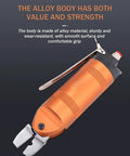 Heavy Duty No Brainer Pneumatic Wire Terminal Crimper For Electrical Connectors with alloy body, 8.27 inches, ergonomic grip.
