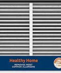 MERV 13 Replacement Filter For Whole House Air Purifiers, 16x25x4, Pack Of 4, front view of filter with label visible