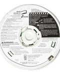 Back view of Worry Free Kitchen Photoelectric Smoke And Carbon Monoxide Alarm With 10 Year Sealed Battery, showing instructions
