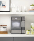 Side Tank Accessory For Opal Nugget Ice Maker With Magnetic Attachment 1 Gallon Tank Increases Ice Between Refills By About 3x