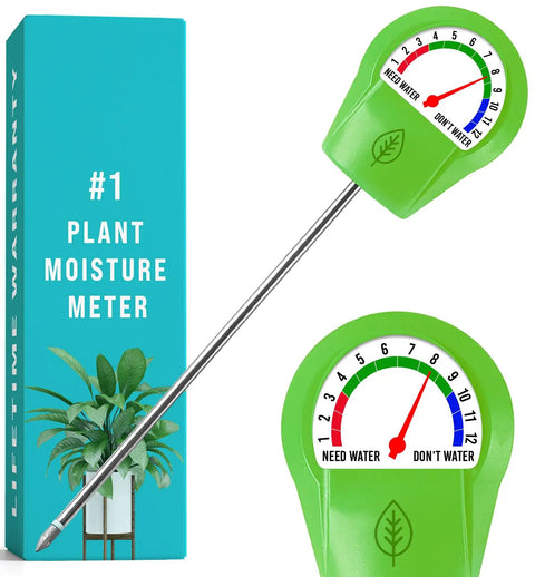 Plant Moisture Meter For Healthy Pots An Easy To Use Soil Probe That Stops Overwatering No Battery Needed 26 Cm Long In Pot