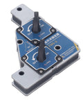 Heavy Duty Welding Magnet Set 2 Pcs Durable Stainless Steel Fixture For Accurate 90 Degree Positioning Of Steel Plates with dual switches.