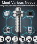 Image of M8 Inductive Proximity Sensor Switch 1.5mm Sensing Distance DC 12 To 24V 3 Wire PNP Normally Open Cylindrical Detector