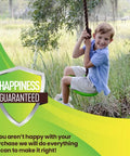 Child enjoying Disco Tree Swing For Backyard Fun Three In One Swing Set For Kids Sit Stand Or Hang Easy Installation Heavy Duty