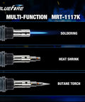Cordless Butane Soldering Iron Kit For Electronics Jewelry Welding And Brazing Portable Mini Torch functions and attachments