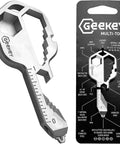 16 Function Dope Keychain Multitool With Bottle Opener, Screwdriver, Wrench, Box Cutter For Travel, outdoor gear image