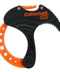 Adjustable Cable Cuffs 12 Pack With 2 Large 3 Inch, 4 Medium 2 Inch, 6 Small 1 Inch Diameters, Push Button Release, Notched Teeth, Reusable Cable Clamps For Electronics, Power Tools, And Appliances