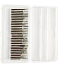 Diamond Drill Bit Set For Stone And Glass, 30 Piece Mixed Sizes With One Eighth Inch Shank in white case