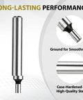 Precision Edge Finder For Metalworking Single End Design Ultra Accurate Pro Grade Edge Detection To Five Ten Thousandths Of An Inch Smooth Operation Easy Setup Fast Edge Location For Machinists And DIYers Durable Ground Contact Surfaces, steel tool