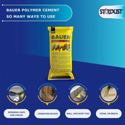 Image of Instant Polymer Cement Ready To Use For Concrete Repair And Mortar Alternatives Crack And Brick Repair Stone And Tile Fix Fast Setting Durable And Easy To Mix And Store 2kg packaging showcasing various applications and features.