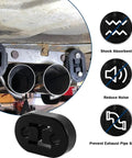 Two Point Five Inch Exhaust Hangers And Muffler Hangers Two Pack, 304 Stainless Steel Vibration Dampening Hooks on exhaust
