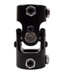 One Inch Double D Steering Universal Joint Shaft Black 83mm Long U Joint For Automotive And Industrial Use, Supports Up To 4000 RPM And 35 Degree Working Angle