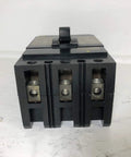 Dead Simple Bolt On 3 Pole 40 Amp 600 Volt Circuit Breaker With Rugged Steel Frame, front view showing connections.