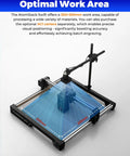 Swift Laser Engraver For Beginners, The Go-To 7000mW High Power Laser Cutter, 300x300mm work area with visual layout