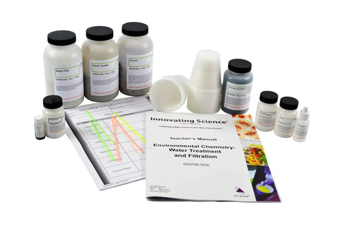 Hands-On Water Treatment Kit For Environmental Chemistry Learn Filtration, Coagulation, Sedimentation, And Disinfection Like A Real Plant
