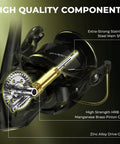 Sharky X Spinning Reel With Six Point Two To One Gear Ratio And Carbon Fiber Drag 33 Lb And Thirty Nine And A Half Pound Ten Plus One