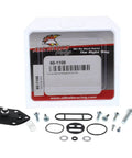 Heavy Duty Fuel Tap Repair Kit For Kawasaki BN125 Eliminator 2001 2009 Replacement Rebuild Kit With POM Washer Bearings Water And Dirt Resistant Includes All Components 1 Year Warranty packaging and components displayed