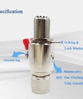 UHF PL259 Male To Female Lightning Arrester And SO239 Coaxial Surge Protector with 50 Ohm Impedance and Gas Discharge Tube