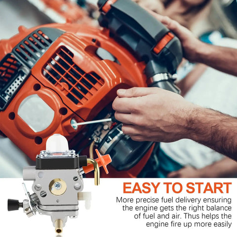 Stihl Trimmer Carburetor Kit For FS90R FS90 FS110R FS100 KM90R KM90 FS100RX FS110 KM110R HT100 HT101 C1Q S174 Carb installed.