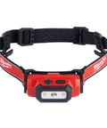 USB Rechargeable TRUEVIEW HD Headlamp 475 Lumens IP54 Water And Dust Resistant With Spot And Flood Modes Front View