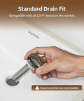 Top Shelf Undermount Bathroom Sink White Rectangle Basin With Overflow Drain Glazed Ceramic Finish For Modern Bar Vanity Fresh Look And No Sweat Setup Today with drain installation.
