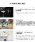 Application uses of TF03-180 Industrial High Speed Lidar Sensor Outdoor IP67 100m Long Range Single Point Ranging Finder Module RS485 RS232.