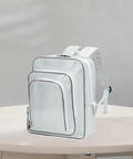 Heckuva Heavy Duty Clear PVC Tool Backpack Anti Static Engineer Gear Bag Transparent Technician Rucksack Made For Cleanroom 15.75 Inch