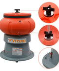18 Lbs Vibratory Tumbler Polishing Machine For Metal Parts With Walnut Shell Media Super Easy To Use Rust Removal Smooth Finish
