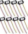 12V To 5V Buck Converter USB Module Three Pack For Car Use Converts DC To 5V Up To 3A 15W High Efficiency 96 Percent Wire Interface