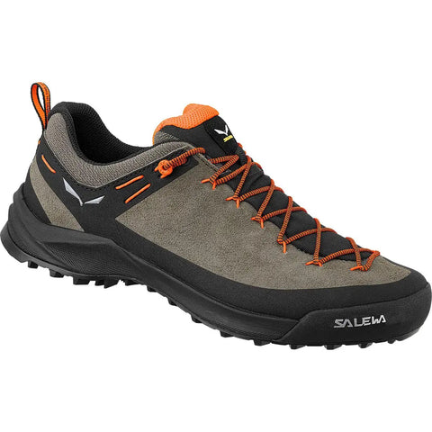Wildfire Leather Hiking Shoes Bungee Cord And Black, Suede Upper, Textile Lining, Removable Ortholite Footbed, Size 9.5 M
