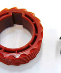 17 Tooth Speedometer Drive Gear And 5/16 Retaining Clip For 700R4 And BOP TH350 Transmissions Fits 2.08 Inch Speedometer Hole OEM-Quality Built To Last Gear Kit displayed on a white background