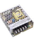 Solid Core Switching Power Supply Serving Up Steady 24 Volt 1.5 Amp 36 Watts For Plc Panels And Home Setups, compact steel design with cooling grid.