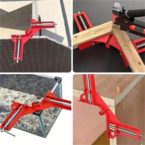 4 Pack Right Angle Clamps For 90 Degree Corners Picture Frame Supports Glass And Woodworking DIY Tools For Furniture Making