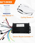 Beefed-Up Ebike Controller For 36V 48V 64V Systems, 750W 1000W, 30A Sine Wave Brushless Motor Controller with accessories