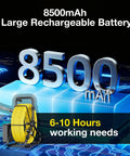 Pro-Grade Sewer Camera Kit With 100 Ft Cable And 4.3 Inch HD Screen 23mm Endoscope With 12 LED Lights 8500mAh Battery Portable Drain Inspection Tool For Plumbers And Homeowners, 8500mAh battery